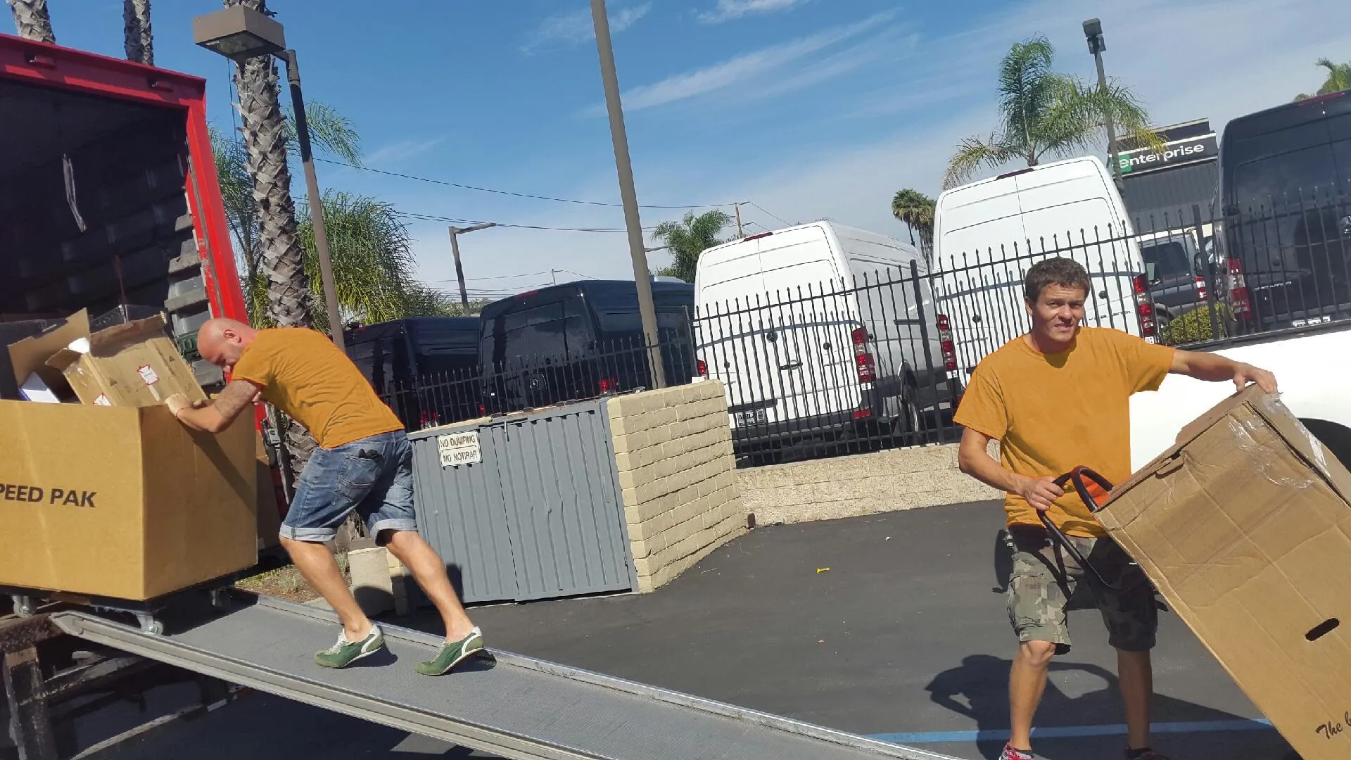 movers carrying items