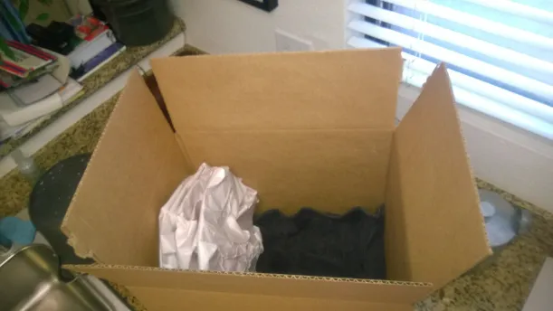 packed boxes